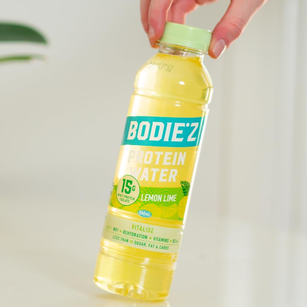 BODIE'Z Vitalise 15G Protein Water - Lemon Lime - 500Ml X 6 image number 4