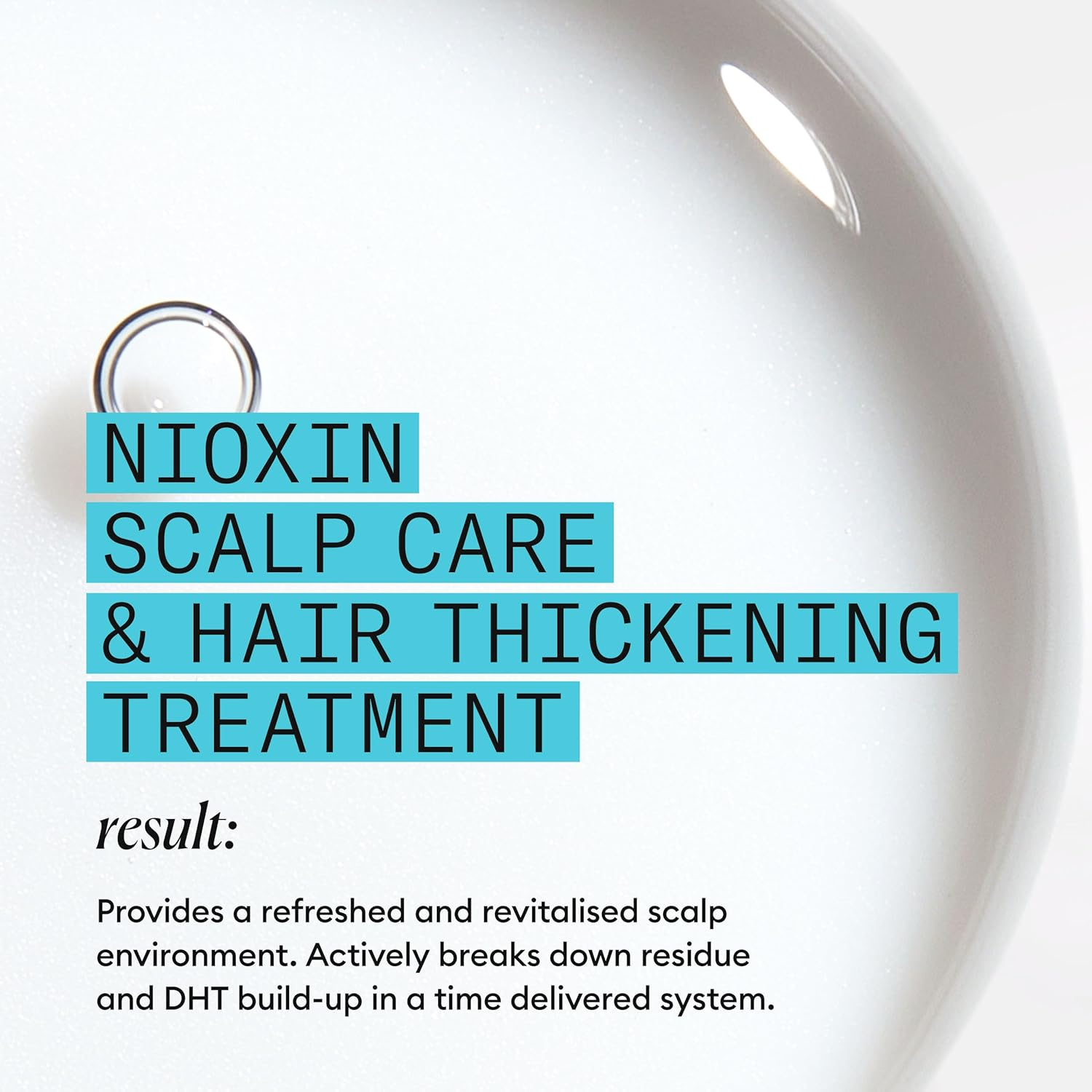 Nioxin System 3 Scalp plus Hair Thickening Treatmentserum for Damaged Hair with Light Thinning, 100 Ml image number 1