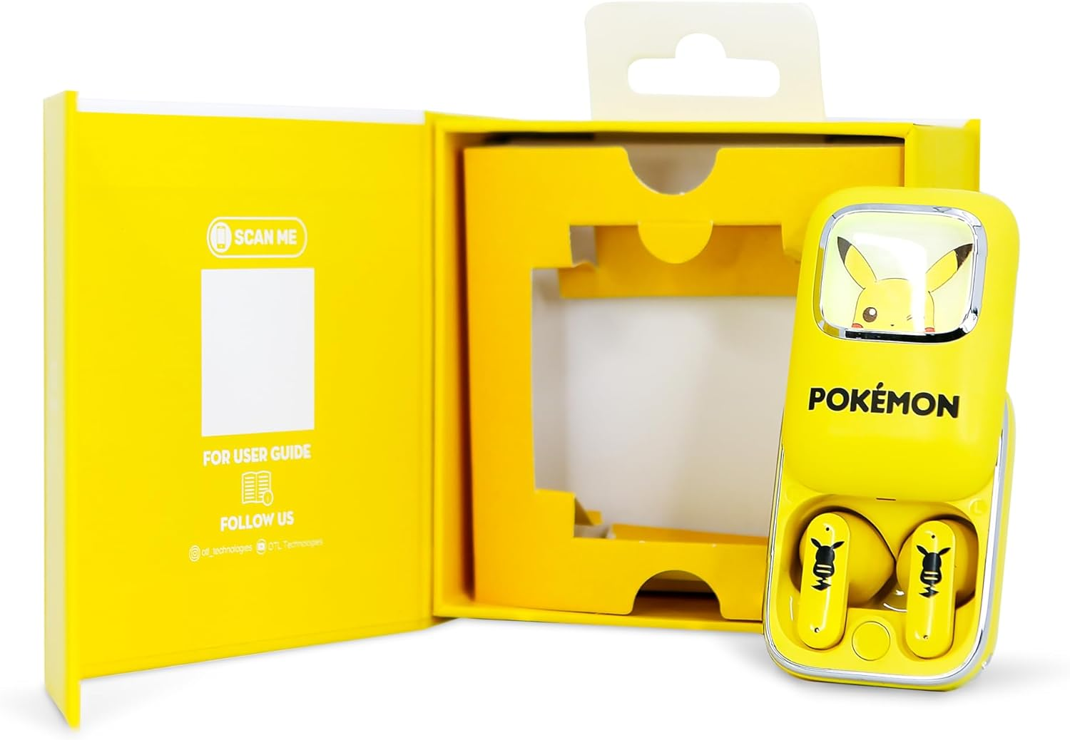 OTL - Pokemon Pikachu Slide TWS Earphones/Lights and Sound/Pokemon Pikachu