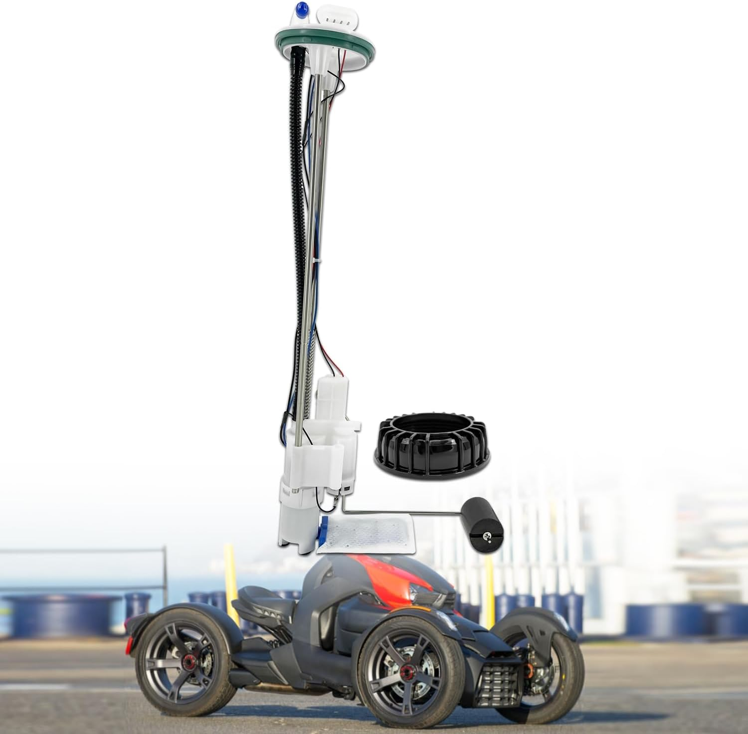 Blrack 709000810 Fuel Pump Assembly, Automotive Replacement Parts Compatible with 2019-2021 Can-Am Ryker STD 600/900 ACE Rally Edition 900 ACE 548874036 image number 4