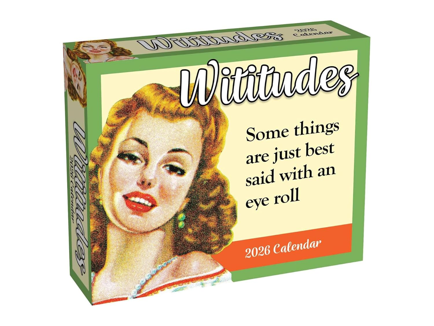 Wititudes 2026 Day-To-Day Calendar: Some Things Are Best Said with an Eye Roll image number 3