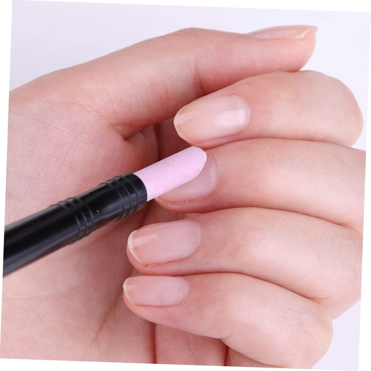 Minkissy Cuticle File 10 Pcs Nail Quartz Pen Toenails Gel Stick Pedicure Tools Nail Polishing Pen Eraser Pumice Stone Manicure Pumice Cuticle Pusher Nail Polish Pens Multifunction Pp Plastic image number 4