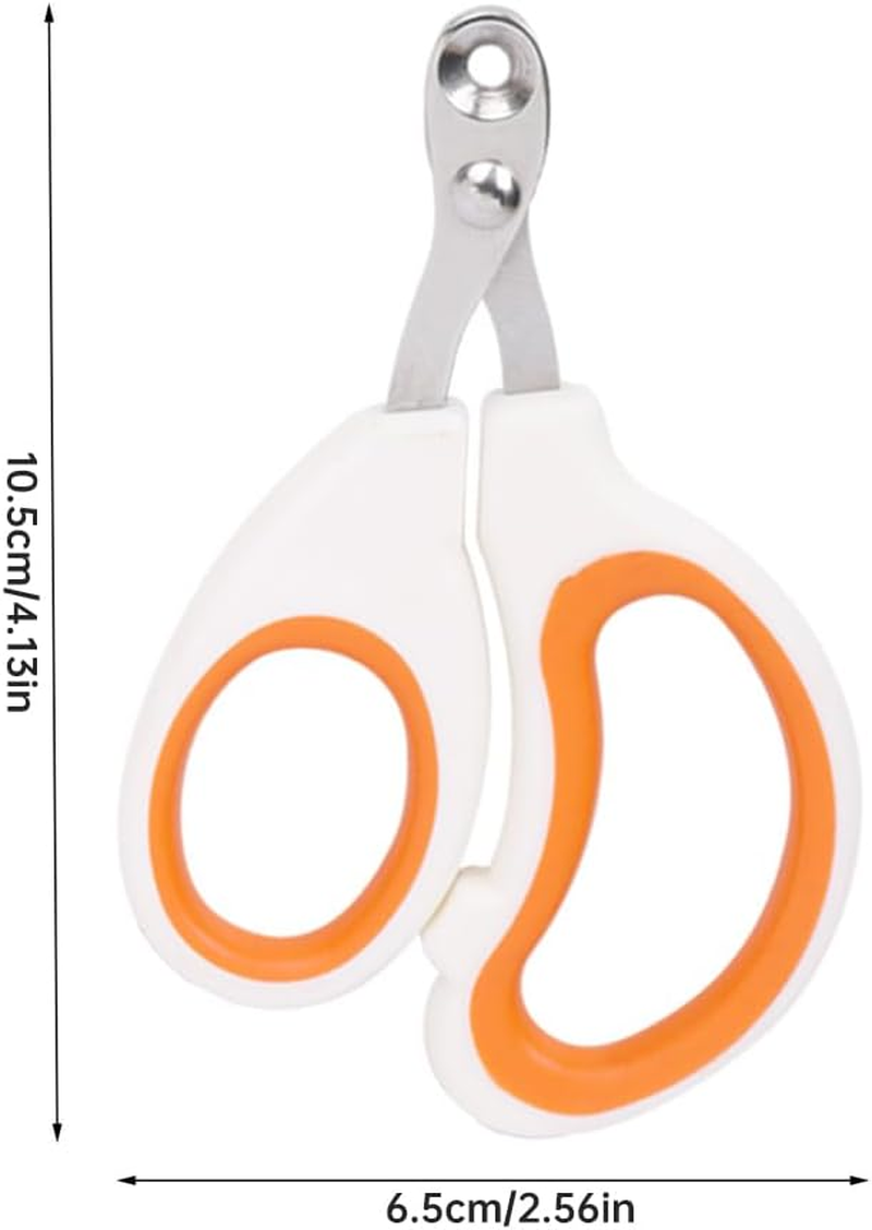 Cat Nail Clippers with round Cut Holes Safety Guard,Cat Claw Trimmers,Pet Nail Clippers,Suitable for Small Animals Such as Cats, Birds, Hamsters, Rabbits,Ferrets, Chinchillas, Guinea Pigs image number 3