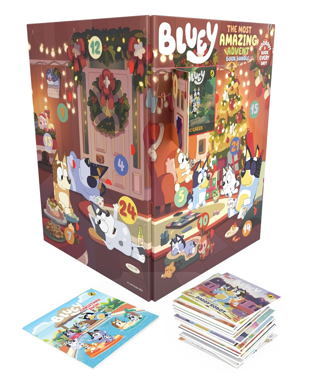 Bluey: the Most Amazing Advent Calendar Book Collection: Includes 24 Story and Activity Books image number 5