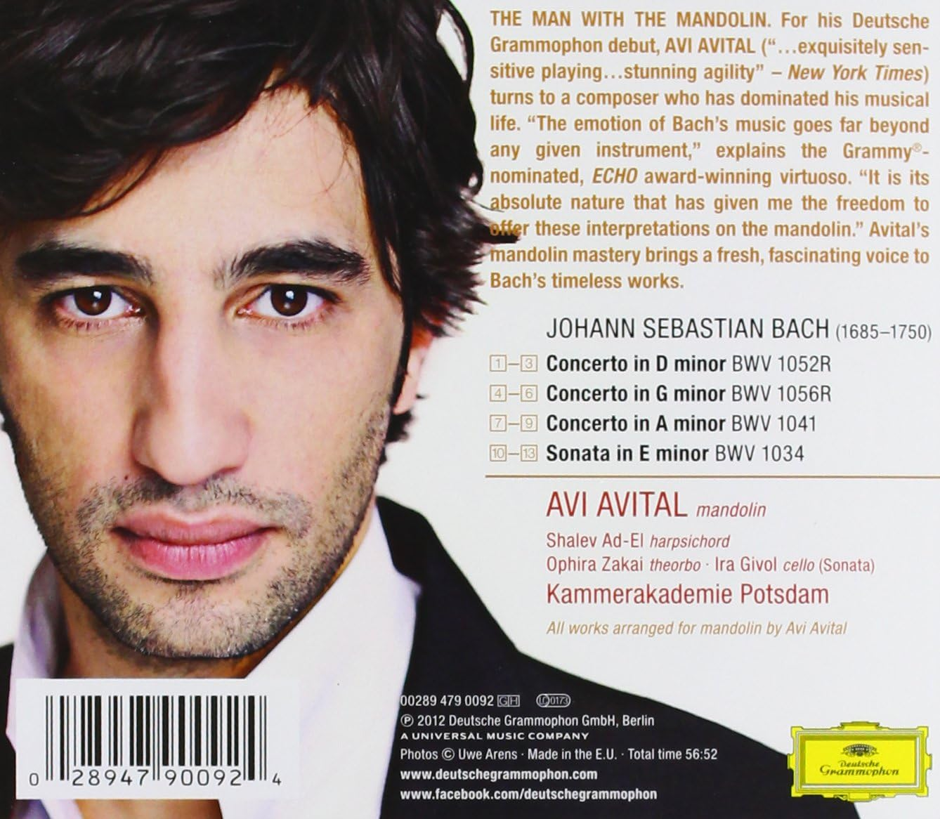 AVI Avital'S Bach image number 1
