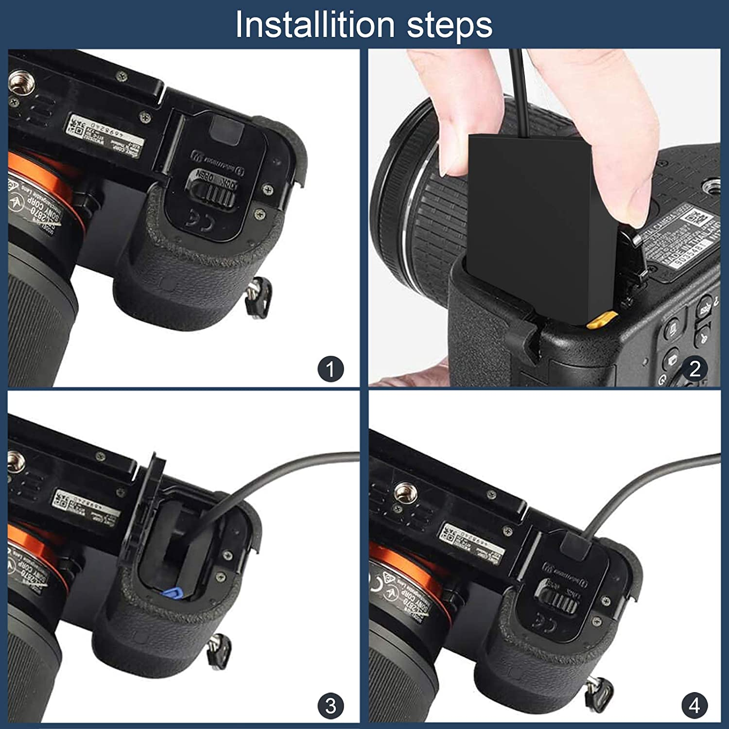 F1TP DMW-DCC11 DMW-AC8 AC Power Supply Adapter Charger DC Coupler Kit (Replacement DMW-BLE9 DMW-BLG10 Battery) for Pa Nasonic Lumix DMC-GF6 GX85 GX7 Mark II GX85K LX100 G100 ZS110 TZ100 image number 2