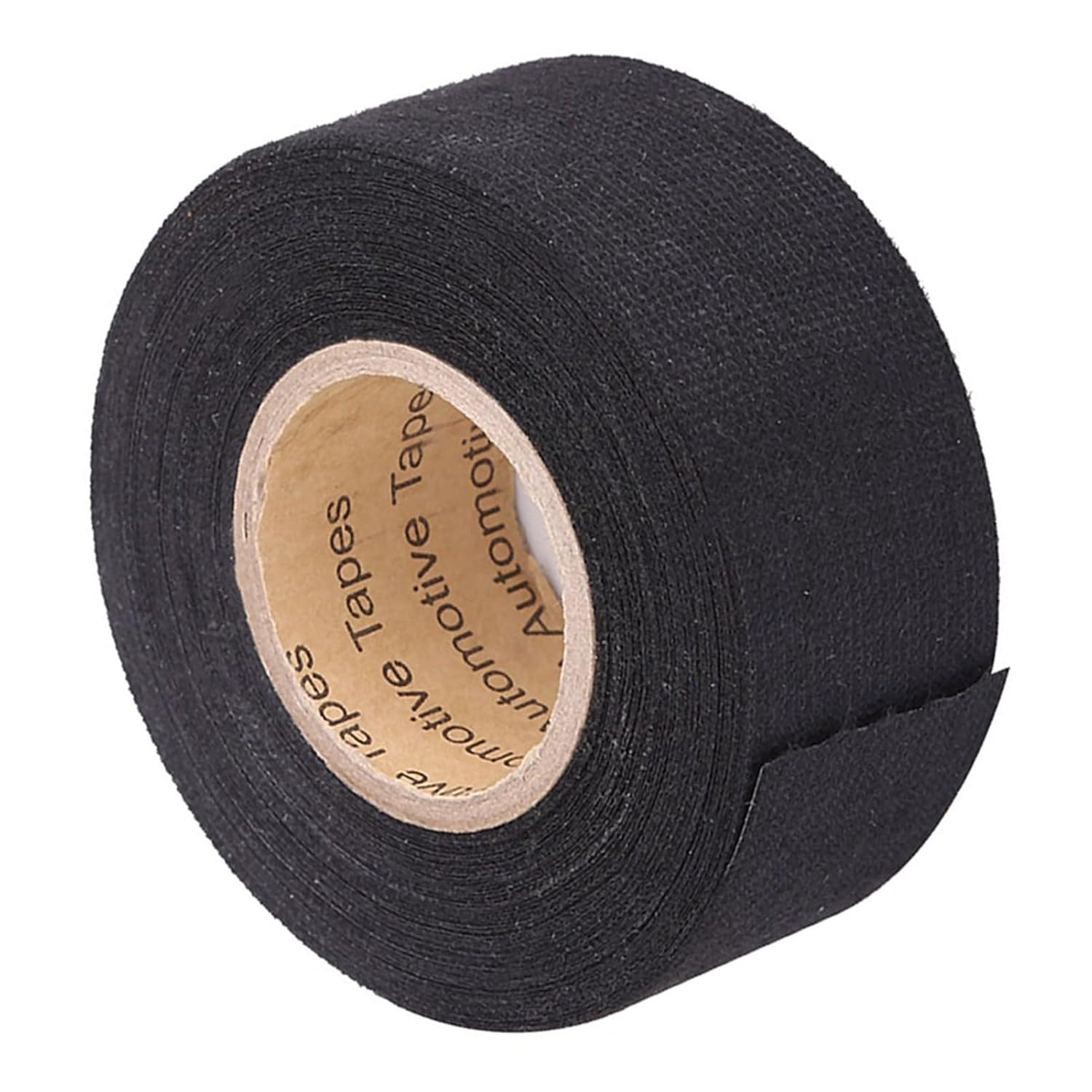 Automotive Wiring Harness Tape High Viscosity Polyester Cloth Adhesive Tape for Car Dashboard and Engine Compartment Noise Reduction (32Mm*15M) image number 1