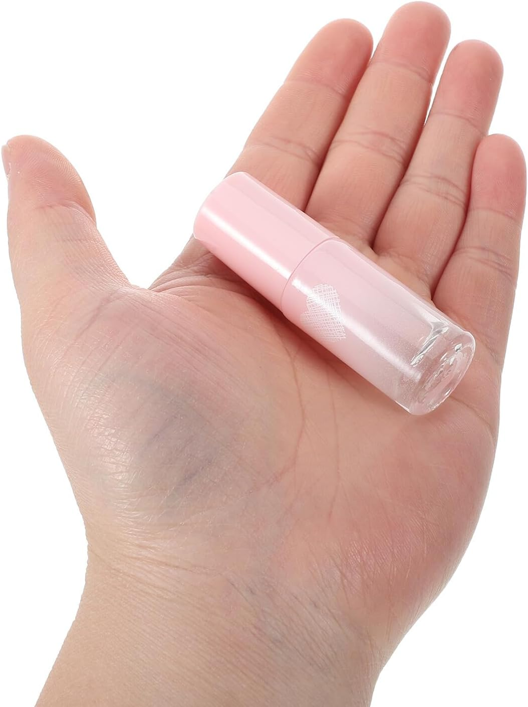 Anneome 6Pcs 5Ml Essential Oil Roller Bottles Set, Refillable Glass Roll-On Perfume Bottles with Leak-Proof Crystal Roller Heads, Travel Aromatherapy Massage Oil Containers