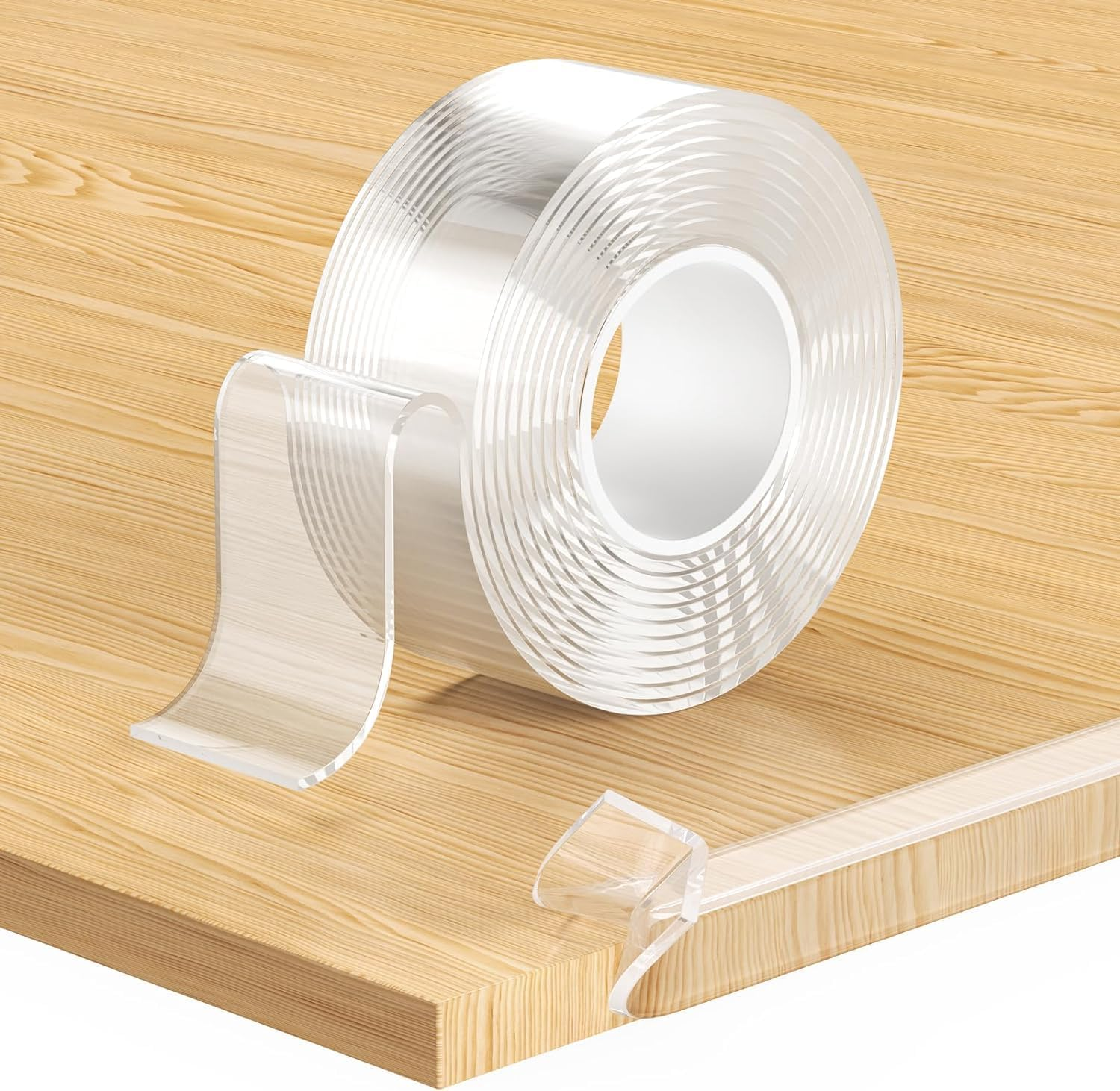 Edge Protector Strip Clear, 6.6FT Edge Protector for Baby,Baby Proofing Corner Protectors,Furniture Corner Guard & Edge Safety Bumpers,Soft Corner Protectors with Strong Adhesion 1.18In Width image number 5