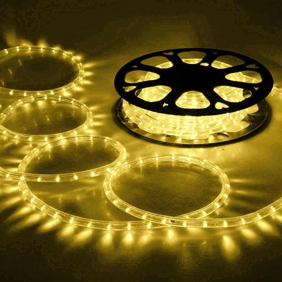 10M LED Connectable Rope Light - 8 Colour Options - Warm White - Blue image number 6