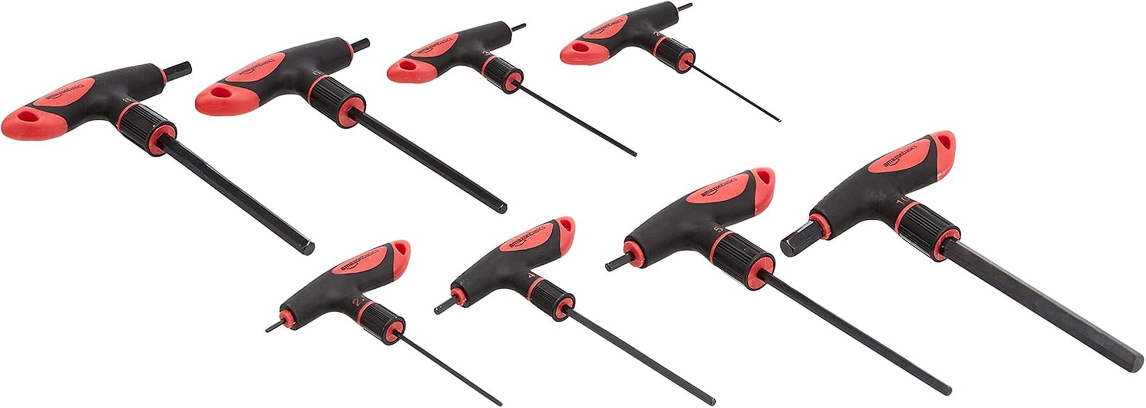 Amazonbasics 8-Piece T-Handle Hex Key Set - 2-10 Mm image number 3