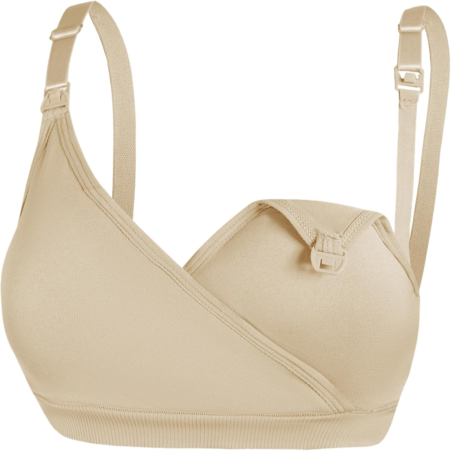 Dress Cici Premium Nursing Bra - U-Back Removable Padded Wire Free Support