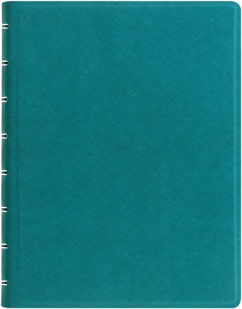 Filofax A5 Saffiano Refillable Notebook - Aqua - Fawn image number 2
