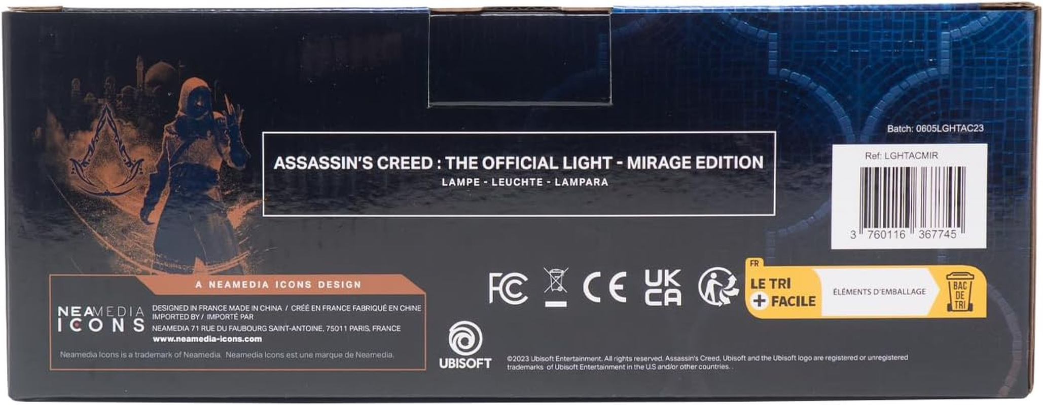Neamedia Assassin'S Creed: the Official Light - Mirage Edition - Black/White image number 7