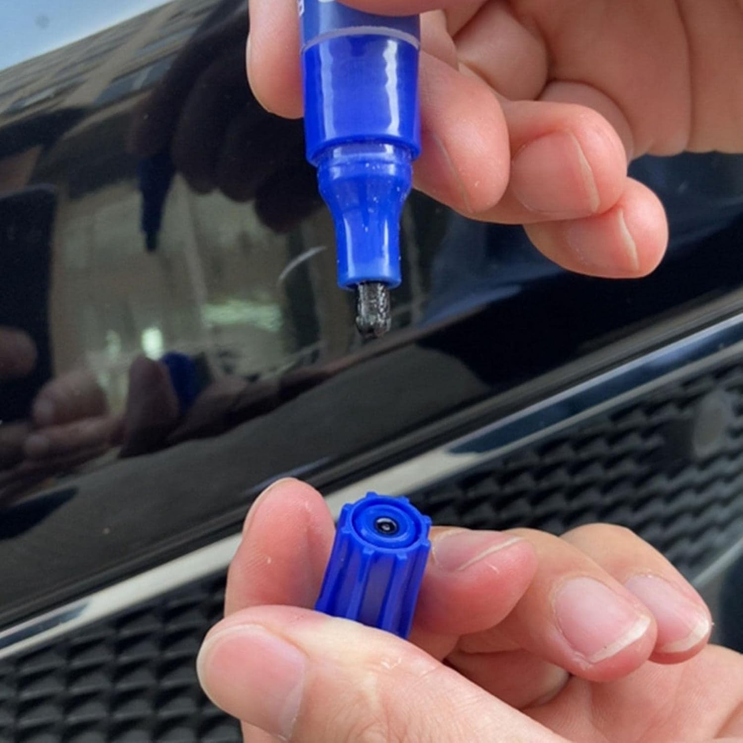 Paint Pen for Cars - Scratch Removal Repair Fill Paint Pen | Black/White/Multi-Color Optional for Various Automotive Paint, Auto Touch-Up Paint Car Paint Scratch Repair M/B image number 4