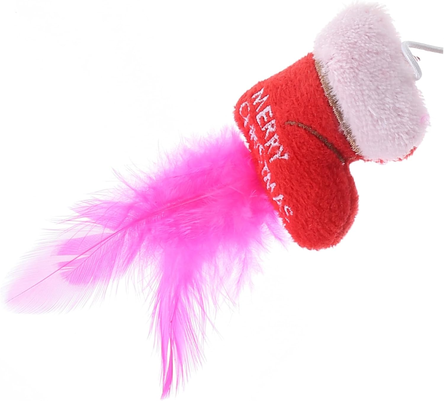 BUGUUYO 1Set Creative Christmas Themed Cat Teaser Toy Interactive Kitten Unique Design for Indoor Cats Relieves Stress and Encourages Playfulness image number 1