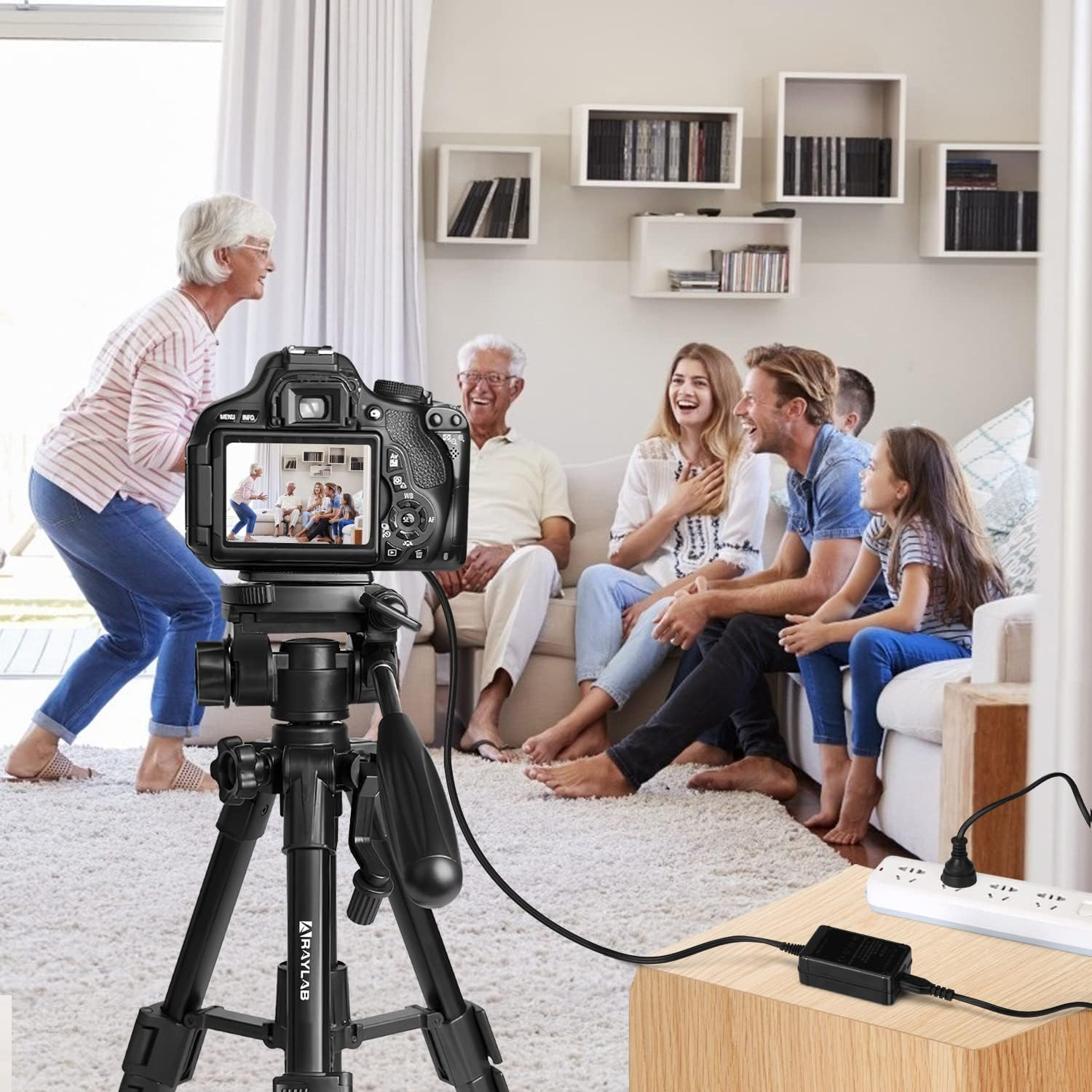 Raeisusp AC-L200 Power Adapter Charger Supply L200B L200C L200D for Sony DCR-UX5 DCR-UX7 HDR-XR100 NEX VG20 VG30 VG900 DVD7 PXW-X70