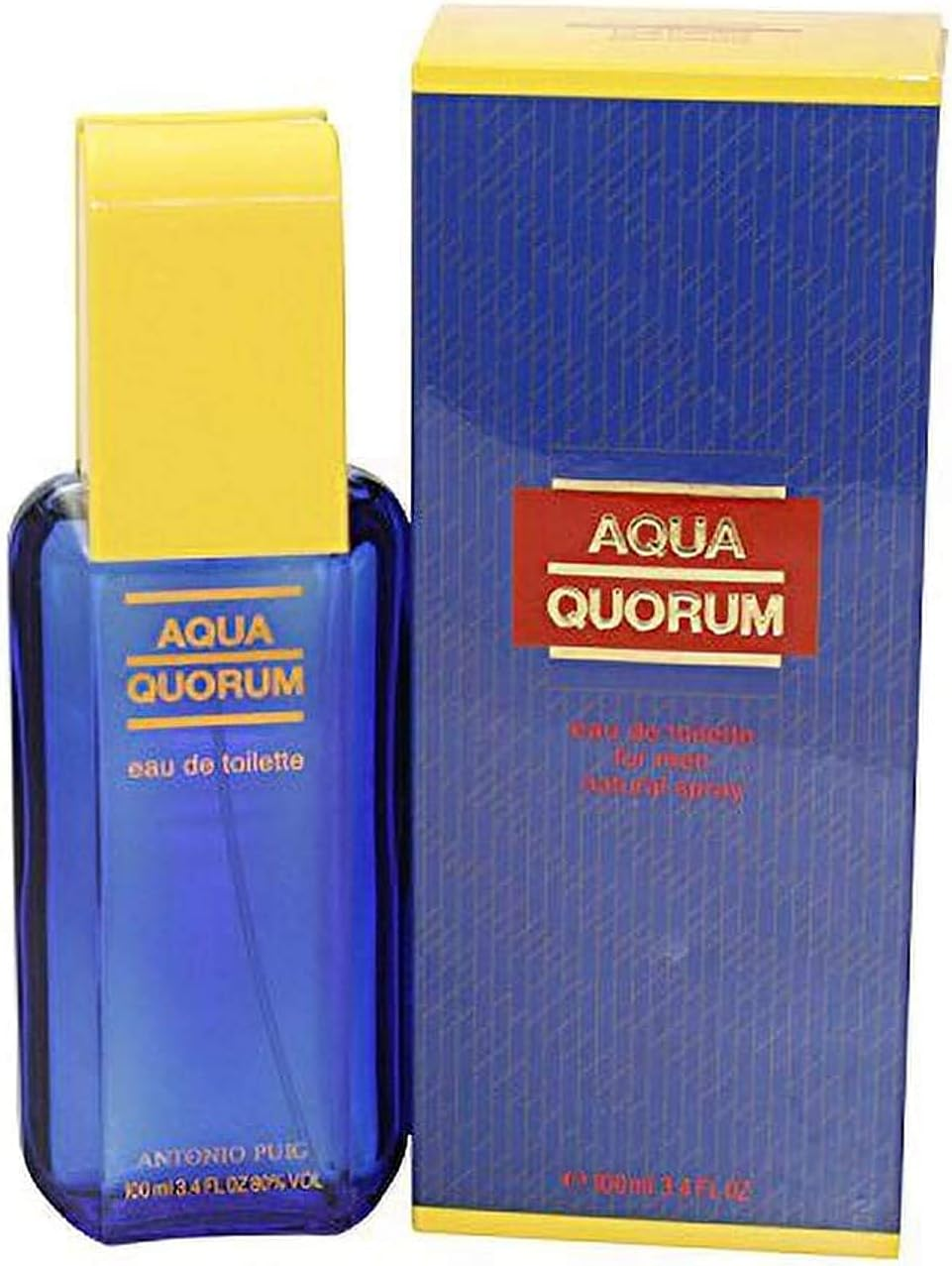 Antonio Puig Aqua Quorum Eau De Toilette Spray for Men, 100Ml image number 2