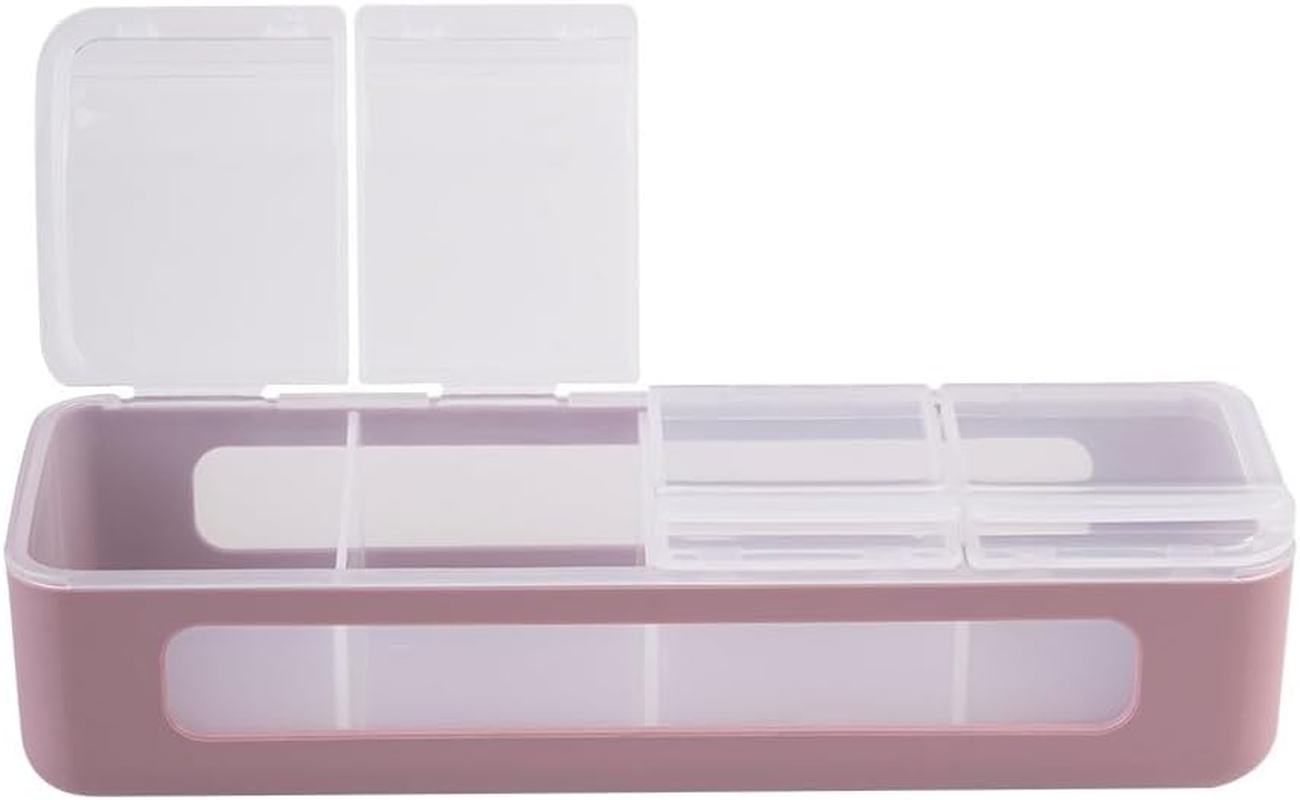Melii Luxe 4 Compartment Snackle Box - Pink image number 3