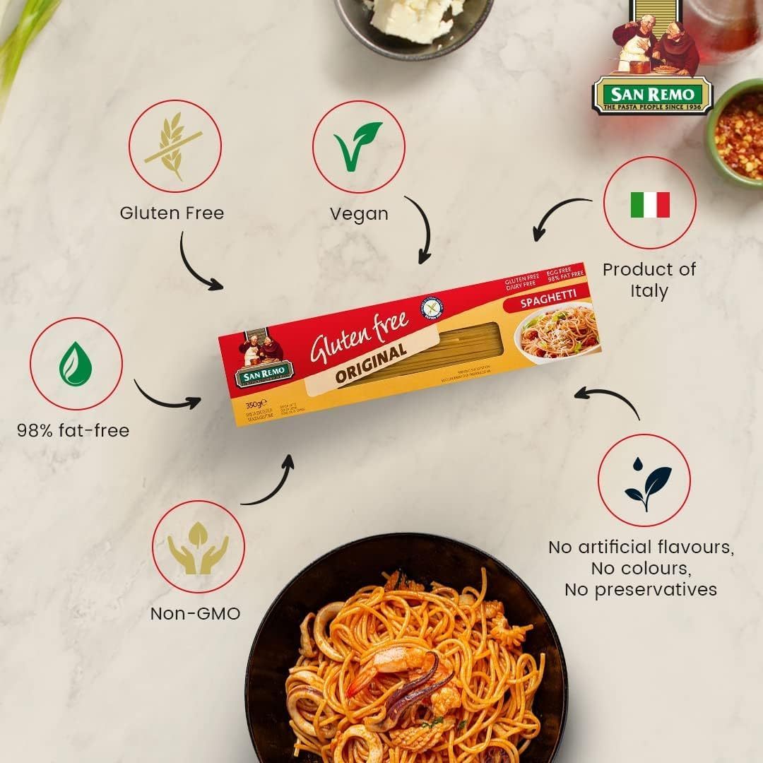 San Remo Gluten Free Spaghetti, 350 G