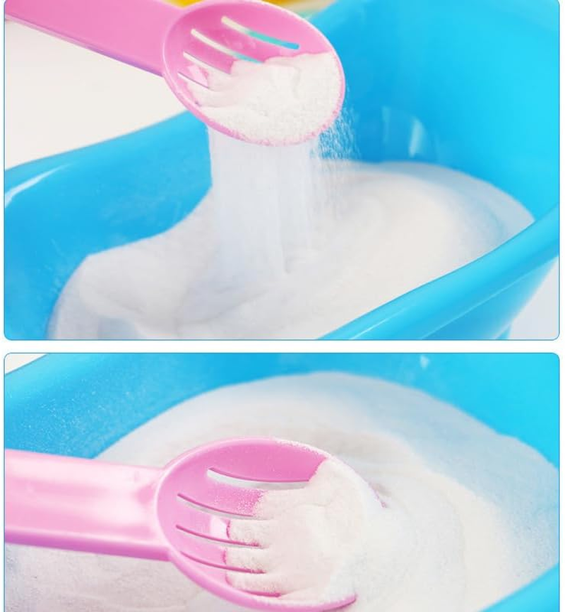 Plastic Hamster Sand Bath Scoop,6Pcs Plastic Hamster Sand Bath Scoop,Hamster Litter Scooper,Hamster Sand Bath Plastic Litter Scoop,Hamster Poop Scoop Sand Bath Scoop,Hamster Litter Scooper Sand Spoon image number 1