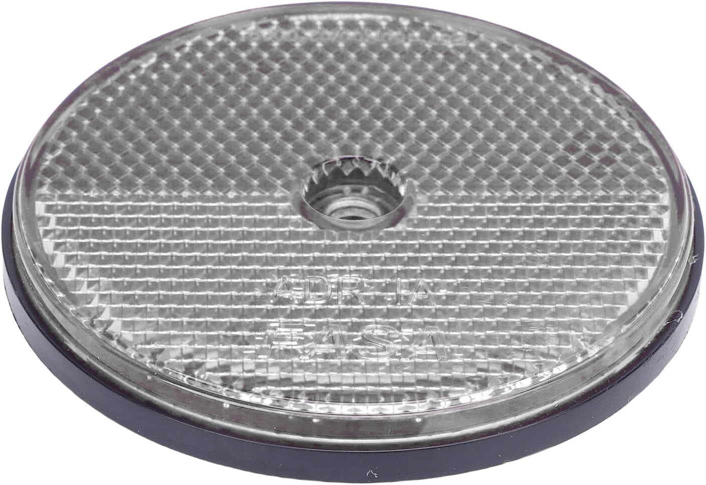 Trailer Reflector 72Mm round White Reflectors with Screw Fixing for Cars, Mailboxes, Driveways, Tunnels & Low-Light Areas &ndash; Enhanced Visibility image number 4