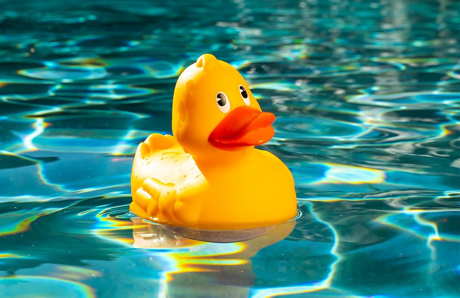 WWD Chlorine Floater, Duck Floating Pool Chlorine Dispenser for 3" Chlorine Tablets for Pool, Bromine Holder image number 5