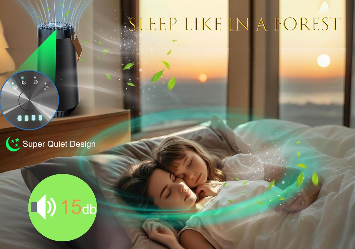 Car Air Purifier, Ozone Generator and Negative Ion 2-In-1 Machine for Home,Bedroom to Remove Odor,Smoke Smell,Dust, Pet Dander, Room Deodoriser, No Hepa Filter,Mini Portable Size, image number 3