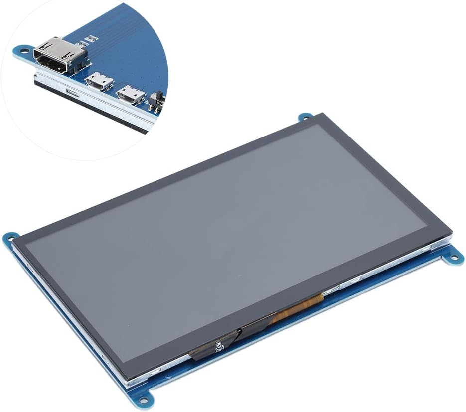 7 Inch Display Screen for Raspberry Pi, 1024&times;600 HD PS178&deg; Full Viewing Angle Display, /USB Interface Backlight Display For/Linx