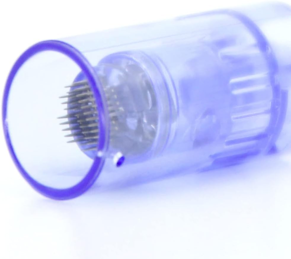 5Pcs Derma Pen Dermapen Mircroneedling Pen Needles Cartridges Tips Derma Roller 42Pins Needle Cartridges A6 Replacement (42Pins) image number 3