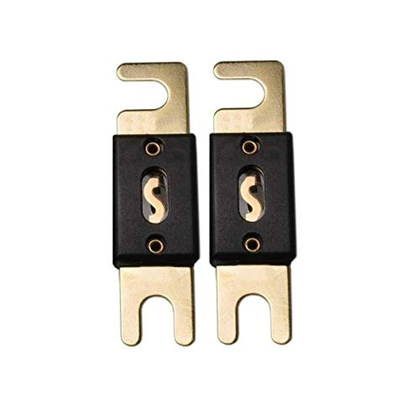 ANL Fuse 400A 400 Amp for Car Vehicle Marine Audio Video System Gold 2 Pack (400 Amp) image number 1