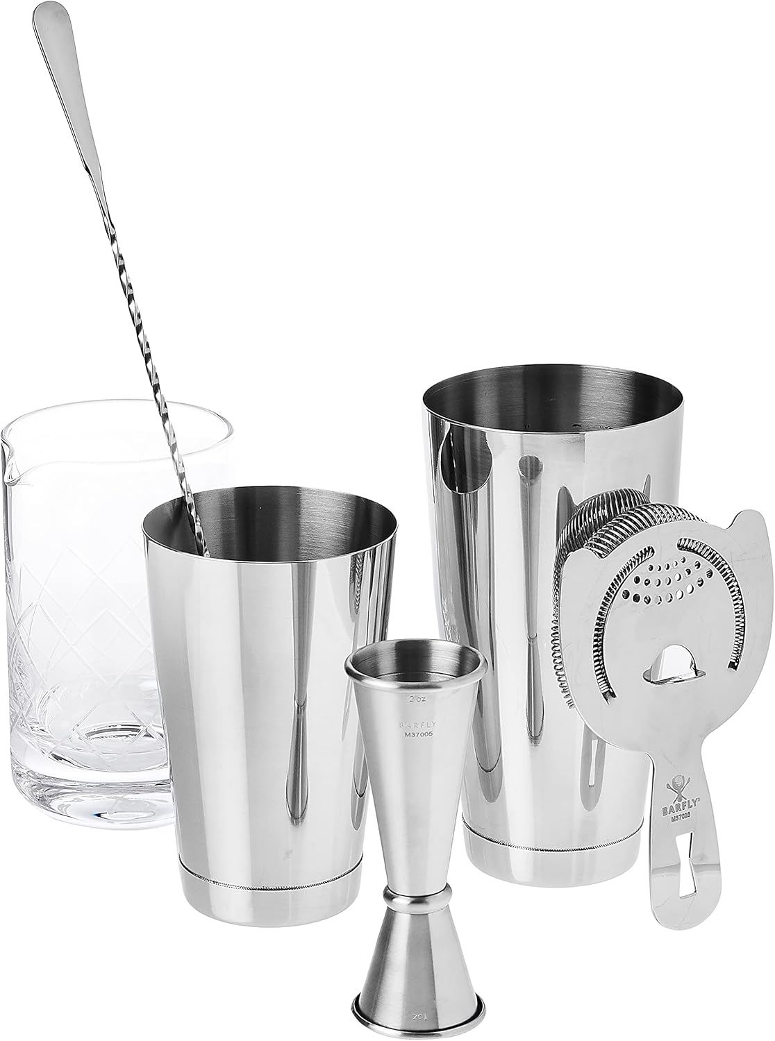 Barfly Essential Deluxe Mixing Cocktail Kit, Stainless Steel (M37131) - Copper image number 2