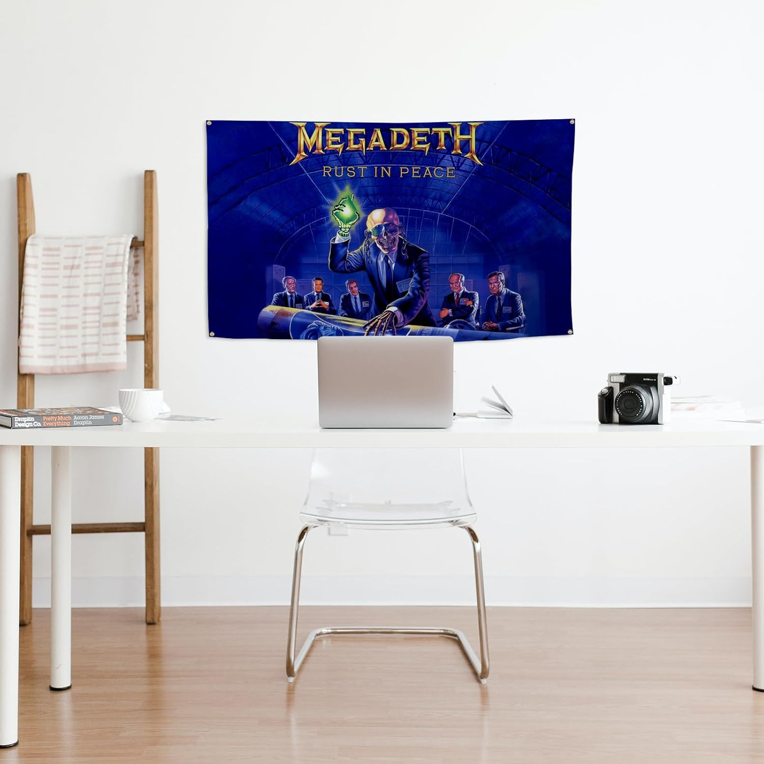 BYADKOA Megadeth Rust in Peace Poster Flag Tapestry, 3X5 Feet, Music Poster #1, Wall Art for Bedroom, Decor Gift image number 1