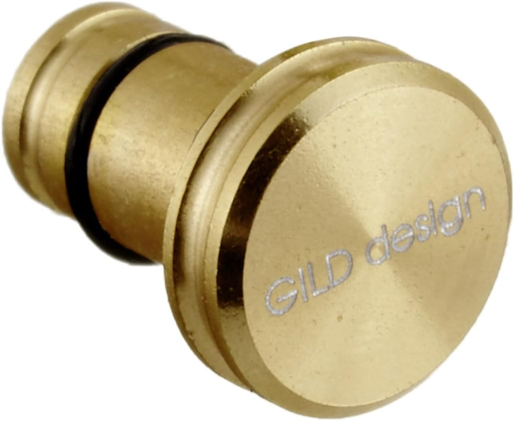 GILD Design GA-200CG Machined Aluminum Earphone Jack Cover, Champagne Gold image number 1