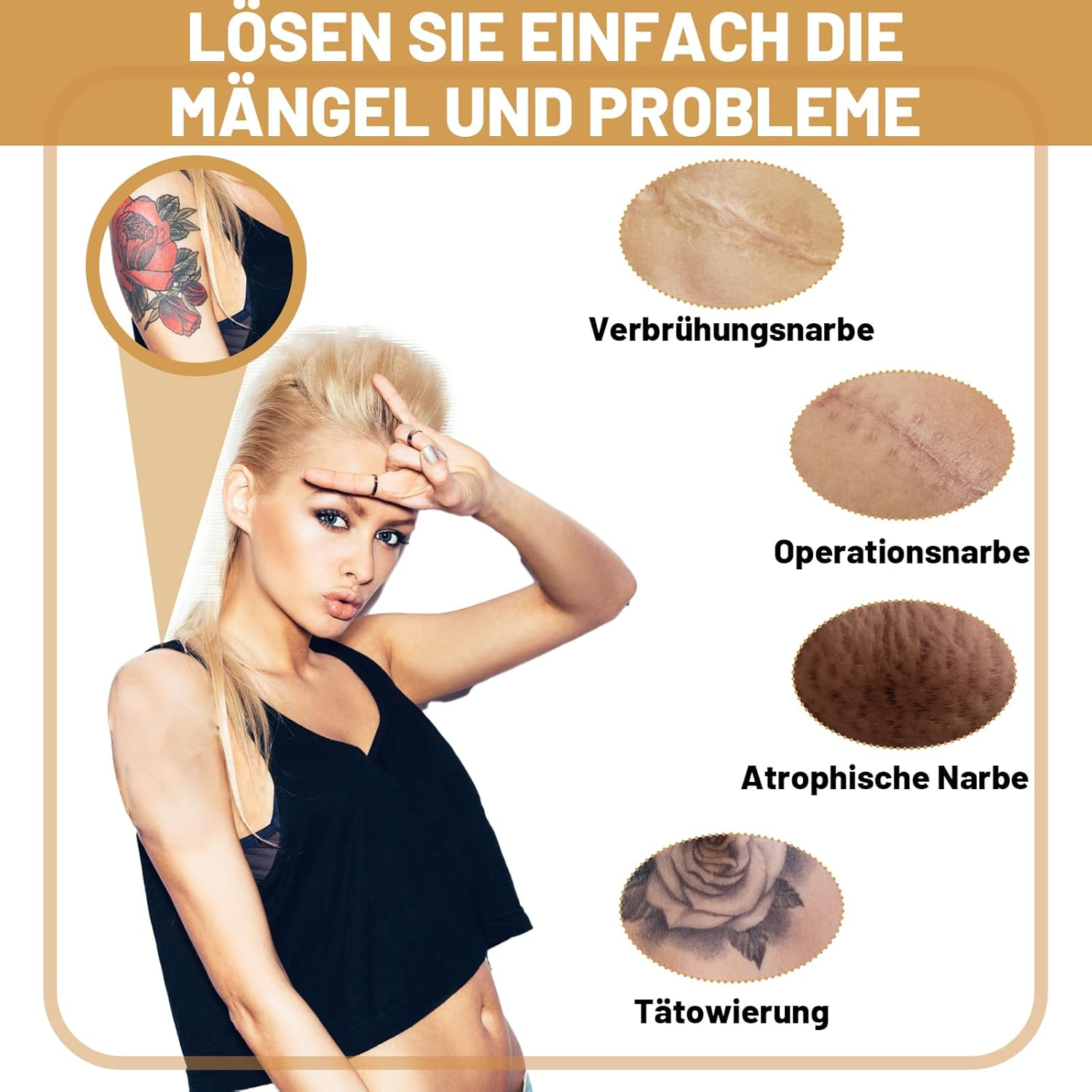 Pack of 15 Tattoo Covers, Waterproof, Tattoo Cover up Plasters, Skin-Friendly and Breathable, Ideal for Formal Occasions and Daily Use, 50 G image number 3