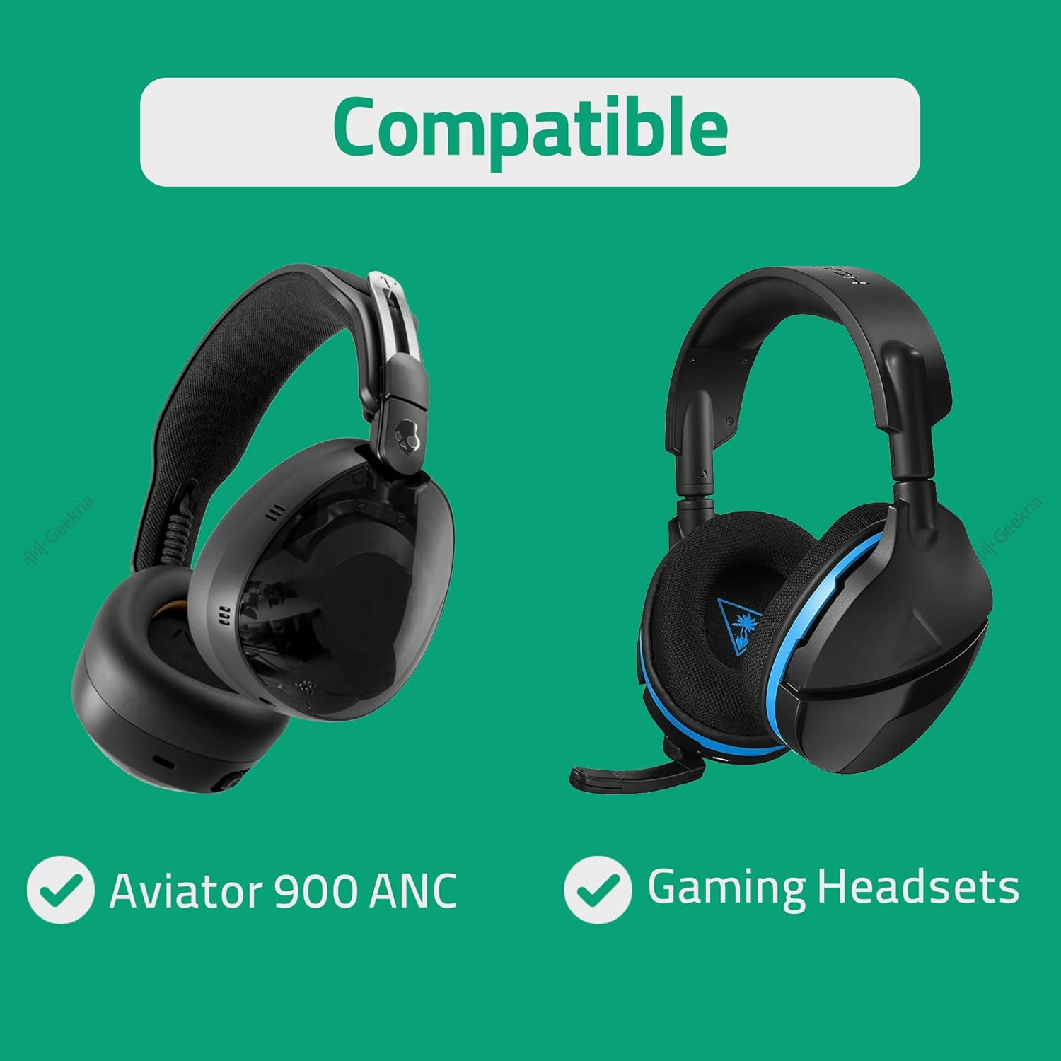 Geekria Gaming Headset Extension Cable Compatible with Skullcandy Aviator 900 ANC, Turtle Beach PS4 / Xbox One Controller with 3.5Mm Male to Male Headset Jack (3.3 Ft / 1 M) image number 5