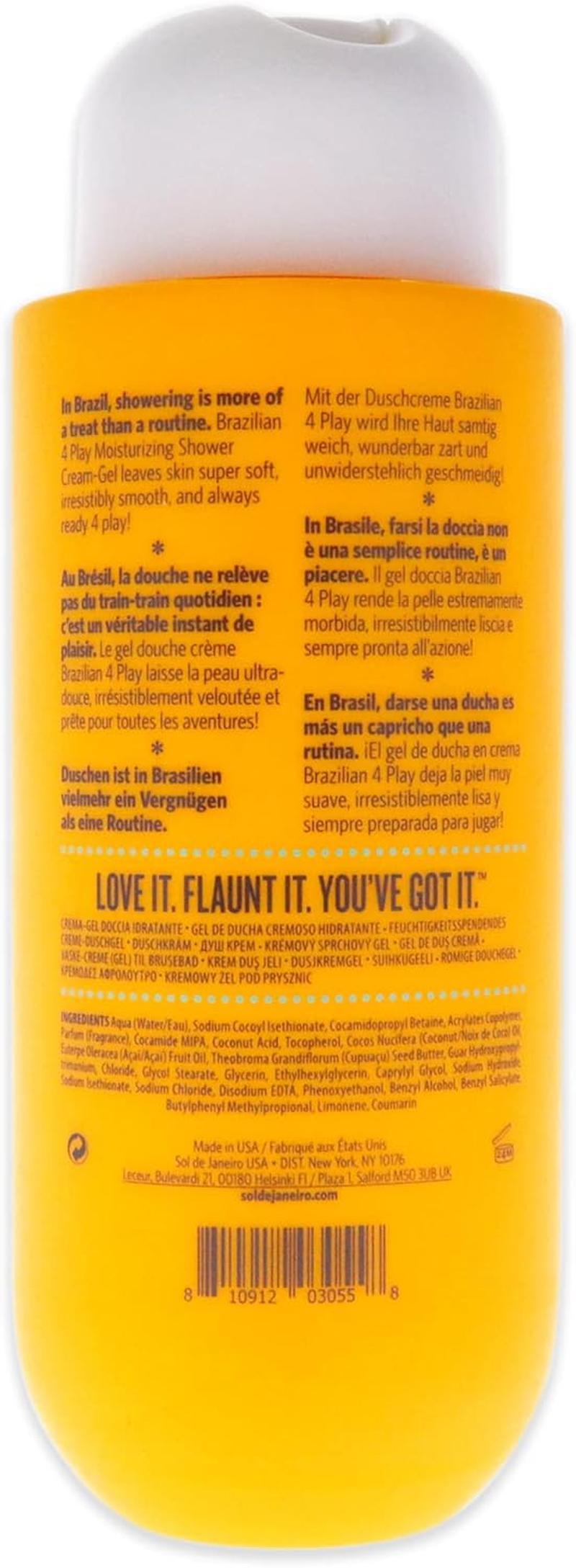 Sol De Janeiro Sol De Janeiro Brazilian 4 Play Moisturizing Shower Cream Gel image number 1