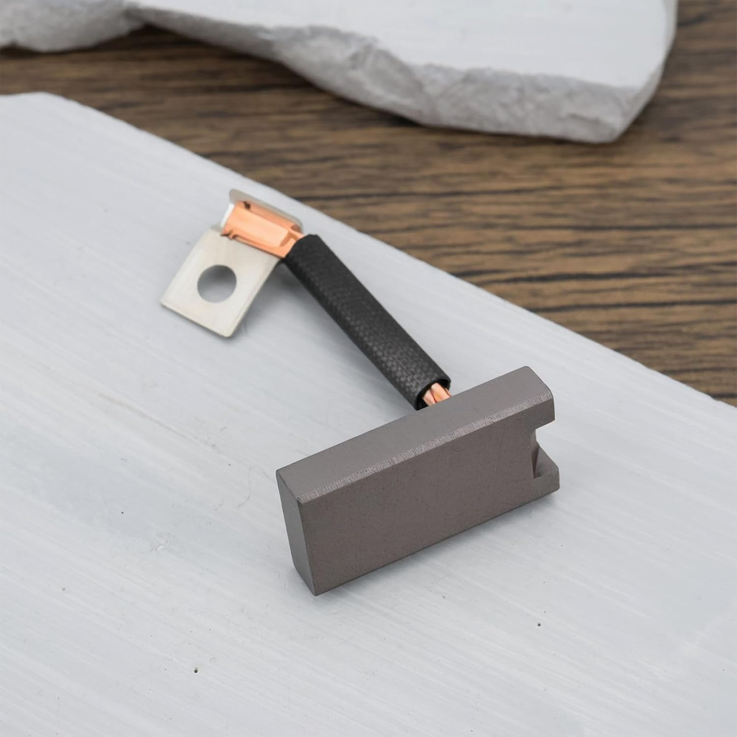 Ecsing 4Pcs Golf Cart Starter Generator Brushes Set Replacement Part 101869302 26658G01 30443-77 JF2-81111-00-00 Compatible with EZGO Gas (1978-Up) image number 4