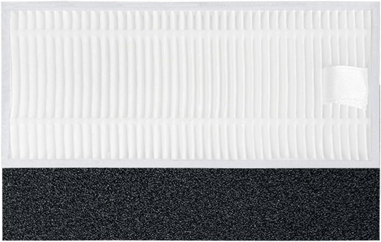 Floor Cleaning Replacement Parts Compatible for Lubluelu SL60D Sweeper Part Vacuum Cleaner Accessories Set SL60D Household Suppies,1 Pack Main Brush Bar + 2 Pack Side Brush + 2 Pack Filter