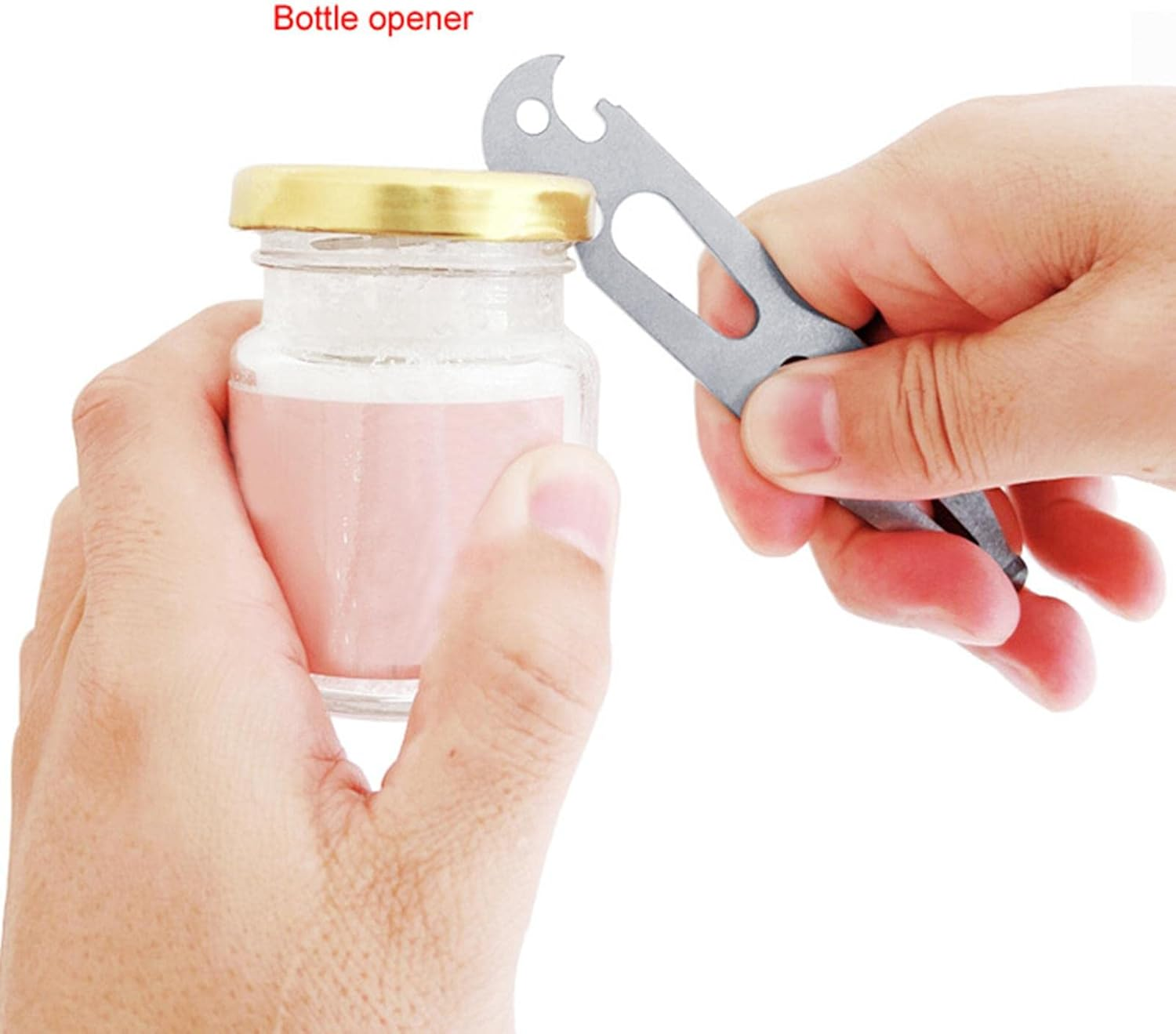 KESOTO Shackle Key with Bottle Opener, Boat Deck Key Emergency Tool Kit Stainless Steel 316 Screw Driver for Marine Yachts RV. image number 6