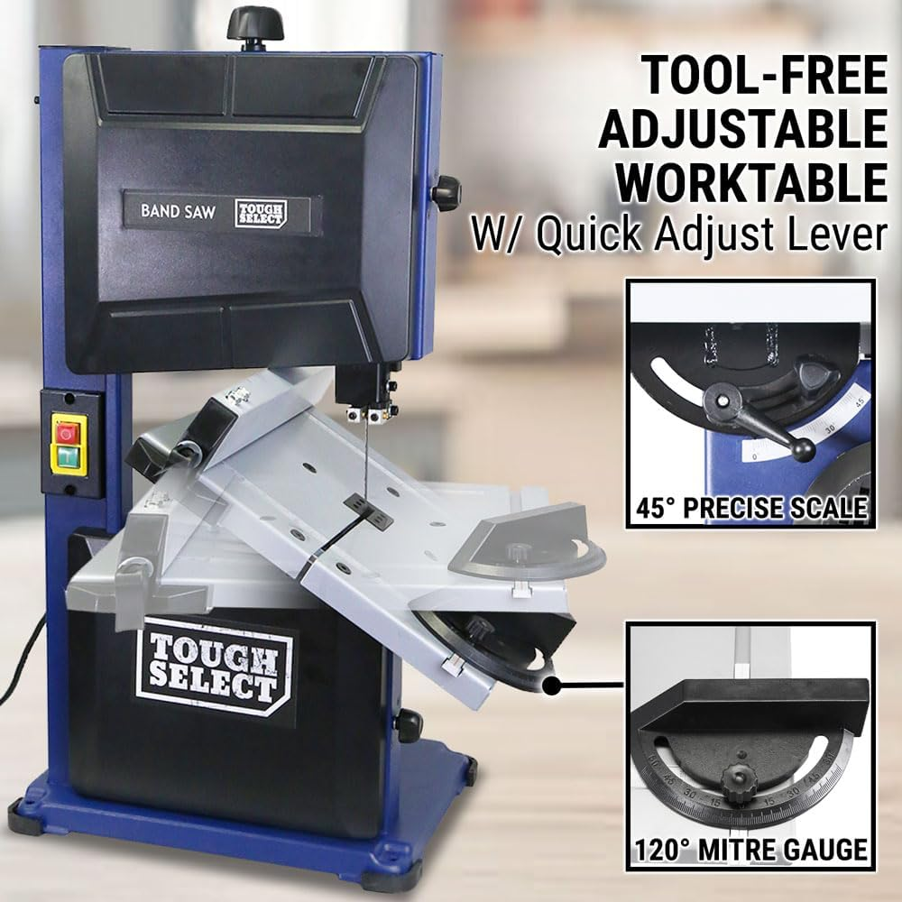 400W Bandsaw Band Saw Wood Benchtop Timber Vertical Machine Woodworking Cutter