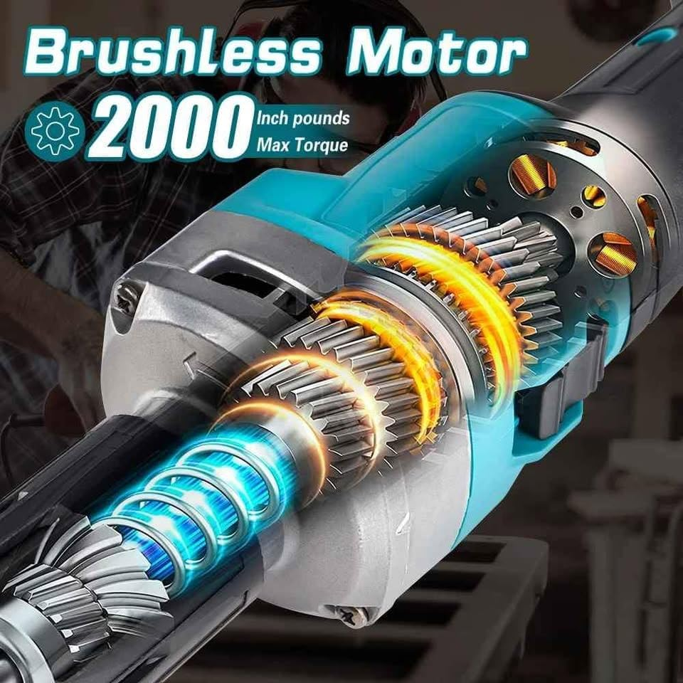Leona Co Brushless Long Nose Die Grinder 6MM Straight Grinding for Makita 18V Battery Multifunction Tool image number 6