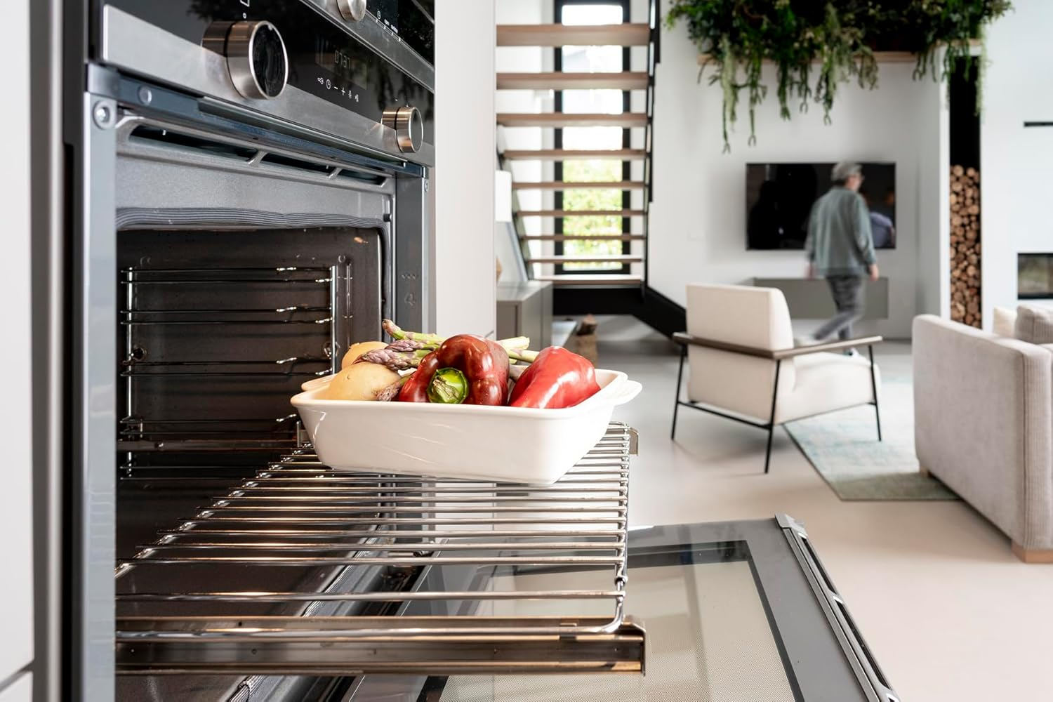 Sauvic 02547 - Universal Oven Rack, Extendable, in Chromium Plated Steel, 42-60 X 34 Cm. image number 5