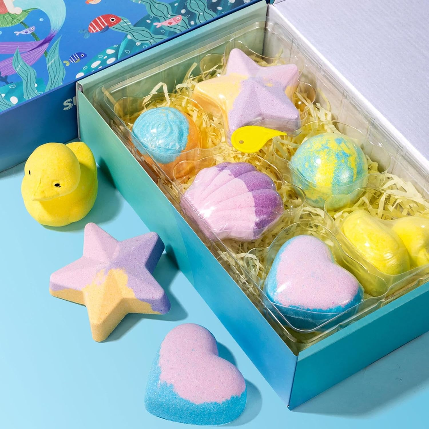 Nuhjytgf Bath Ball for Kids, Shower Balls - Scented Relaxing Body Cleanser for All Skin Types Women Kids Hotel Spa Home Bathroom image number 2