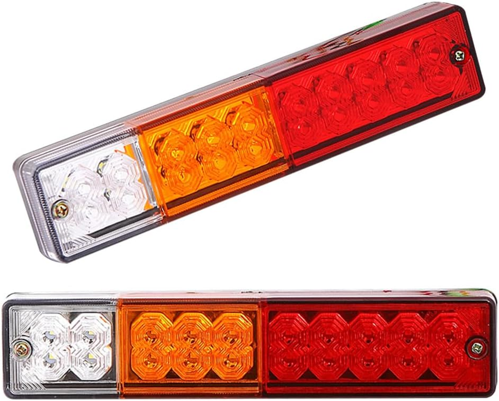 2X 20 LED Trailer Tail Lights 12V Brake Reverse Indicator Truck Caravan UTE Boat image number 6