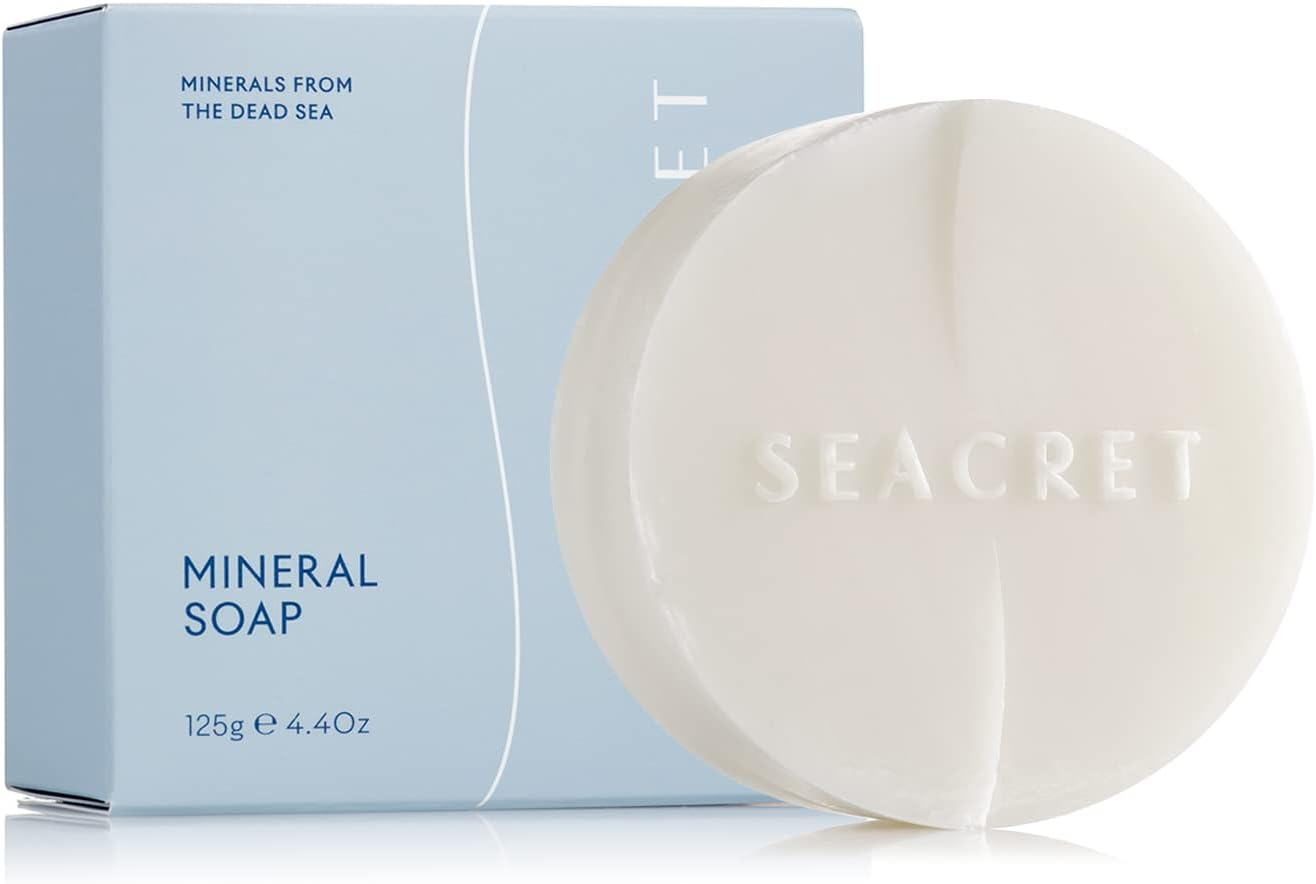 SEACRET Soap Bar - Natural Soap with Dead Sea Minerals & Olive Oil for Nourished Glowing Skin. 4.4 Oz image number 6