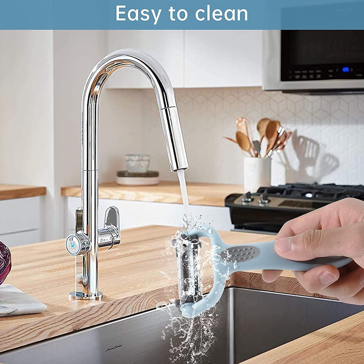 Y-Shape Peeler Fruit Vegetable Carrot Potato Peeler Slicer,Multifunctional Veggie and Fruit Peeler,3-In-1 Vegetable Peeler,3 in 1 Peeler Slice Julienne Peeler,Durable Y-Shaped Stainless Steel Peeler - Green image number 2