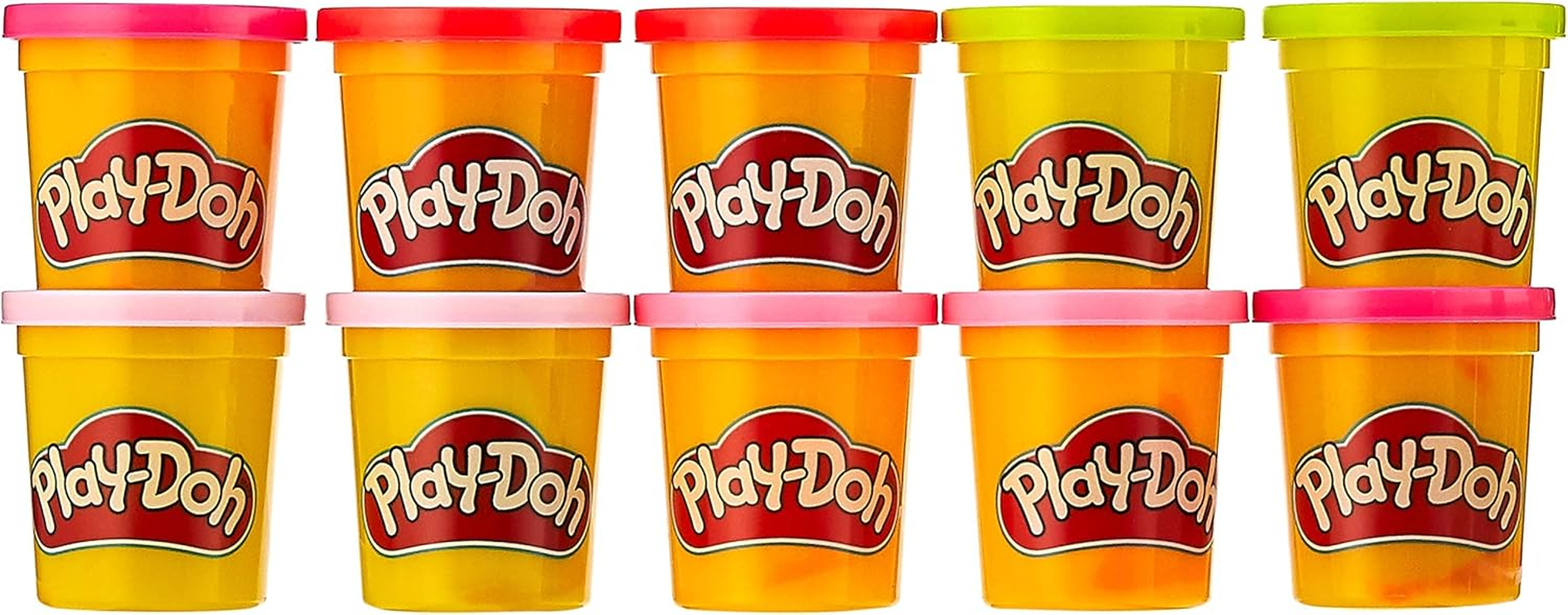 Hasbro Play-Doh Modeling Compound Fantastic 40-Pack of 20 Assorted Colors for Kids 2 Years and Up, Bulk 3-Ounce Cans, Non-Toxic image number 1