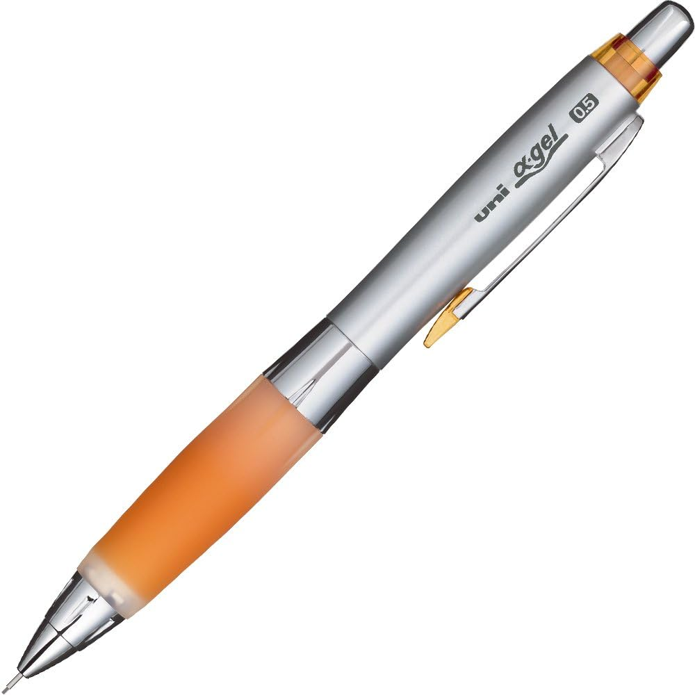 Uni Pilot Alpha-Gel Shaker Mechanical Pencil 0.5Mm Soft Grip, White (M5617GG1P.1)