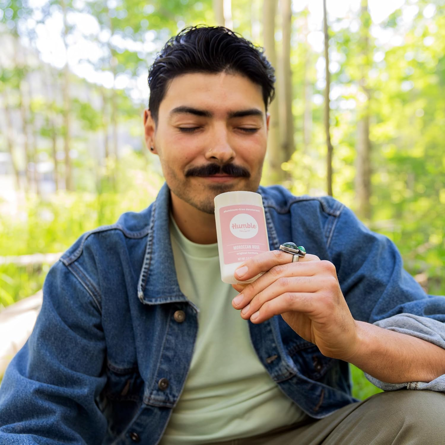 Humble Brands - All Natural Deodorant Stick Moroccan Rose - 2.5 Oz. image number 2